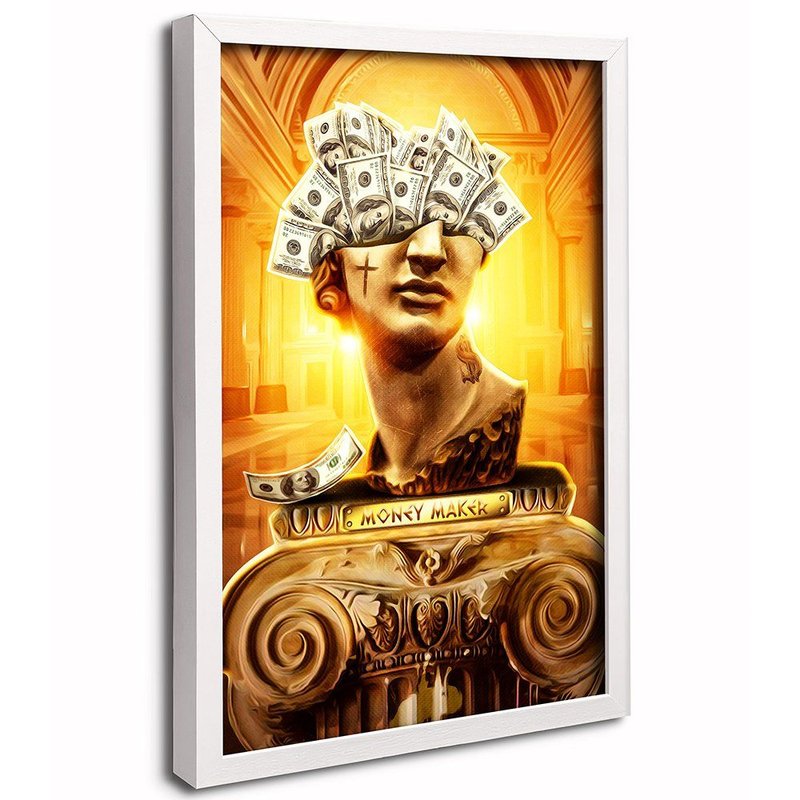 quadro-decorativo-money-marker-money-maker-artnaribrasil-55x35cm-moldura-branca-162268