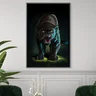 panther canvas art 30 x 45cm unframed canvas print artpc000045988 clock canvas 29348161978453