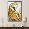 barn owl canvas art clock canvas 29439334875221
