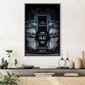 alpha tauri f1 blue 1 canvas art clock canvas 29557337227349