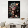 african woman canvas art clock canvas 29471321587797