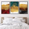 mystical forest canvas art set of 3 40 x 60cm unframed canvas print artmfc000003138 clock canvas 28529219469397