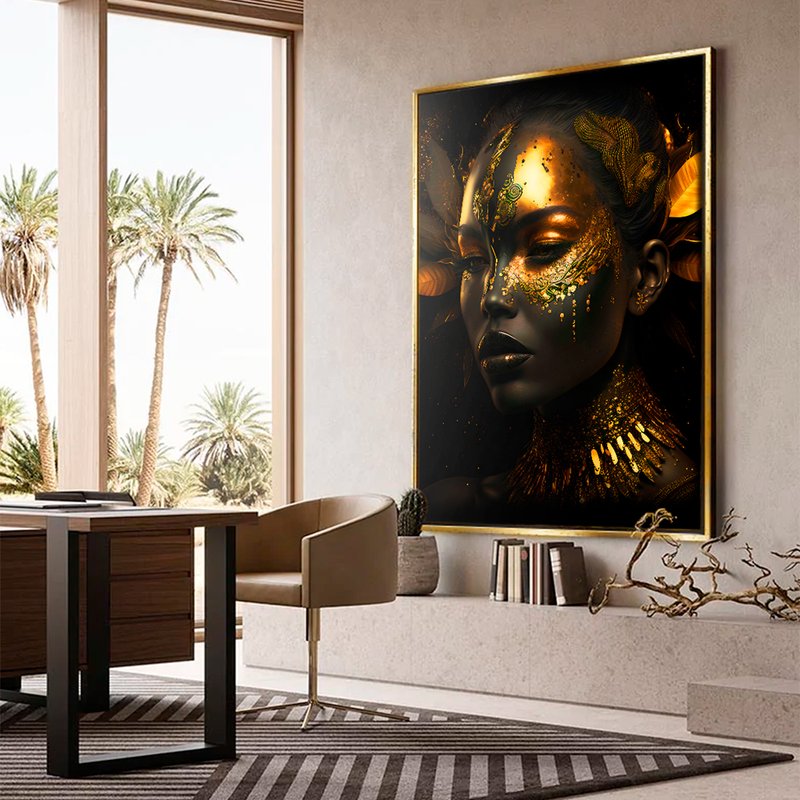 leinwandbildgoldcrocodilemindsetmotivationsuccessluxurydesigndecorativegoldgreenentrepreneur17 1800x1800