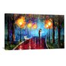 evening walks canvas art clock canvas 30079337201749
