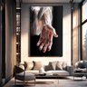 casa linda living room painting on the wall vertical gold frame d467274d b7e2 462c 92a4 af49ccec102e