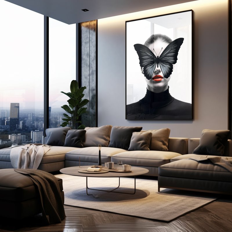 casa linda modern living room with horizontal frame 32photoreal 9f1b1545 5328 4a8b 96d4 beb7b1d5993f