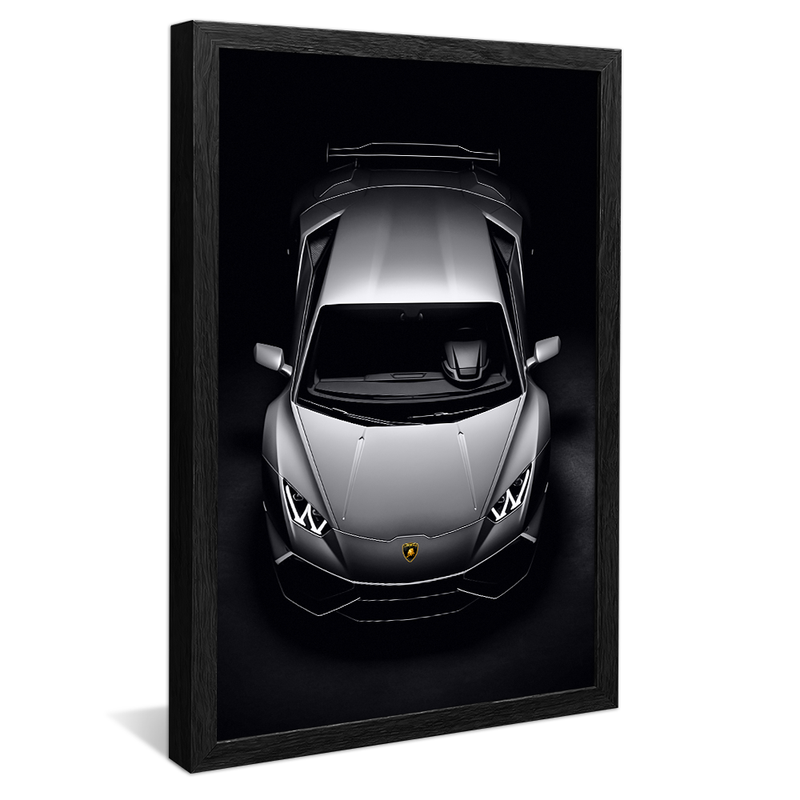 moldura preta vertical preta e amadeirado