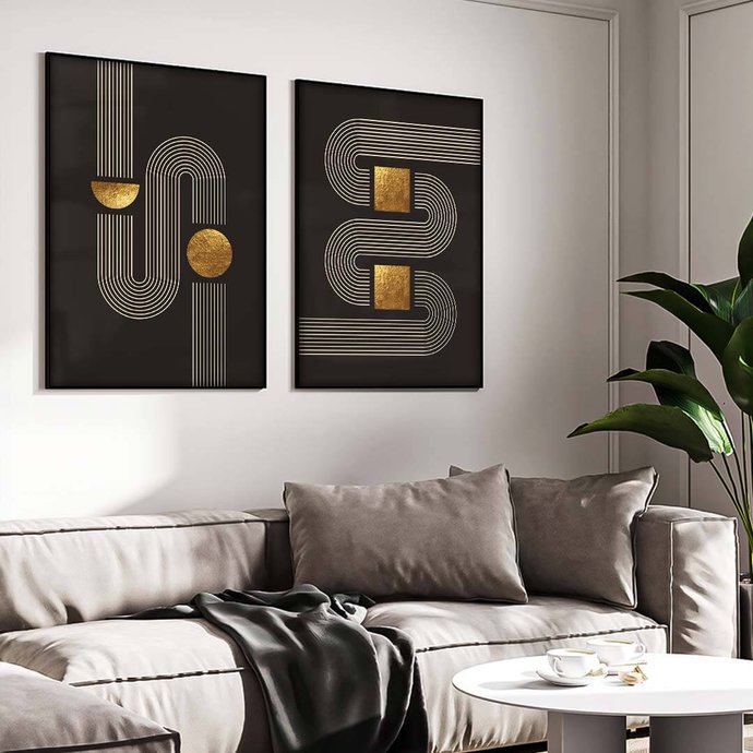 2 caminhos minimalista