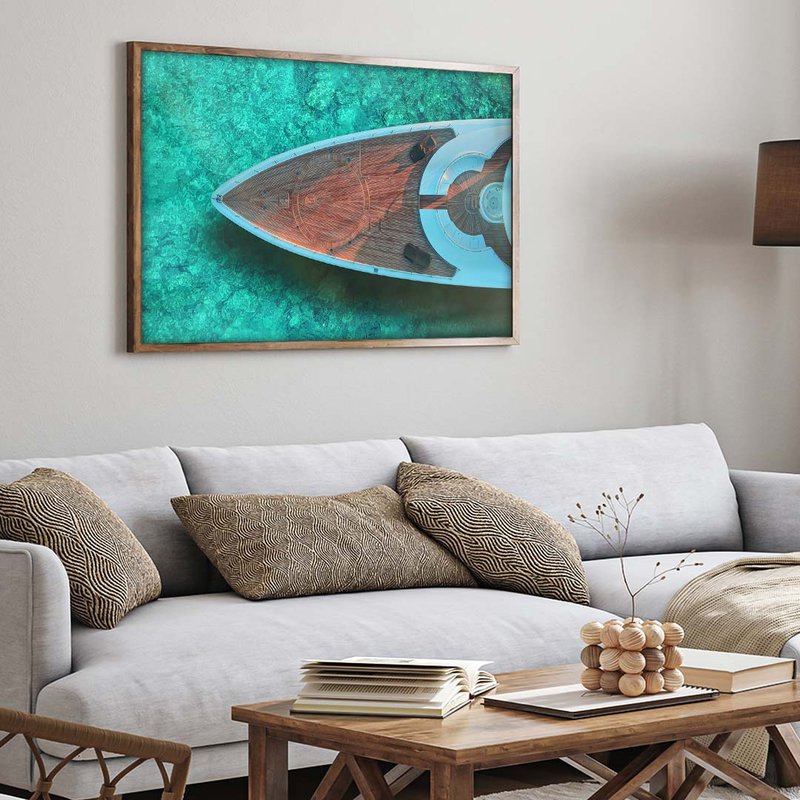 2 quadro aguas cristalinas madeira