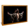 quadro jesus bracos abertos dourado