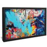 quadro pintura street art preto