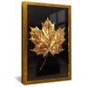quadro folha dourada dourado reflexo