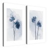quadro duo floral em aquarela borda infinita