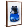 quadro bmw azul madeira