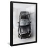 quadro mustang gt preto reflexo