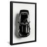 quadro mustang visao superior preto