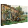 quadro decorativo cafe no jardim de ridgway knight v1132 borda infinita