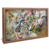 quadro decorativo composicao vii de wassily kandinsky v1340 moldura de madeira com vidro