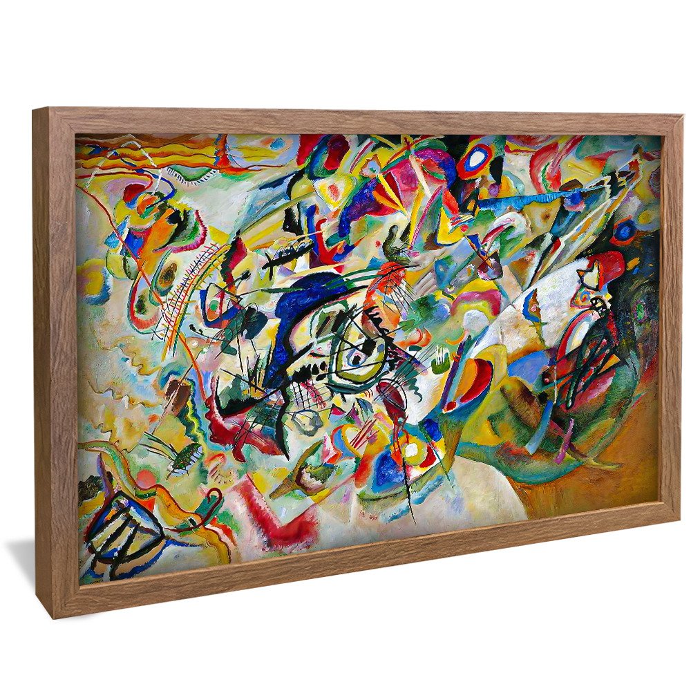 Quadro Decorativo Composição VII de Wassily Kandinsky V1340 - Casa