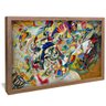 quadro decorativo composicao vii de wassily kandinsky v1340 moldura de madeira
