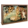 quadro decorativo o nascimento de venus de sandro botticelli v1344 moldurade madeira