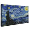 quadro decorativo noite estrelada de vincent van gogh v1147 borda infinita