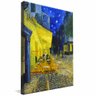 quadro decorativo van gogh cafe na praca borda infinita
