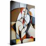 quadro decorativo abstrato moderno picasso borda infinita