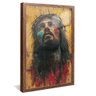 quadro cristo jesus madeira reflexo