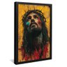 quadro cristo jesus preto
