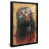 quadro cristo jesus preto reflexo