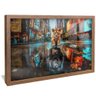 quadro futuro promissor madeira reflexo