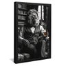 quadro bussiness lion preto