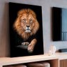 quadro decorativo leao africano 02