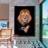 quadro decorativo leao africano 07