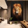 quadro decorativo majestoso leao de juda v1020 01
