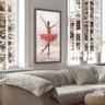 quadro decorativo bailarina e folhas v1758 01