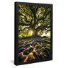 quadro arvore suas raizes preto