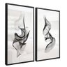 quadro duo shades onix preto reflexo