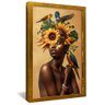 quadro beleza topical dourado