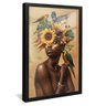 quadro beleza topical preto reflexo