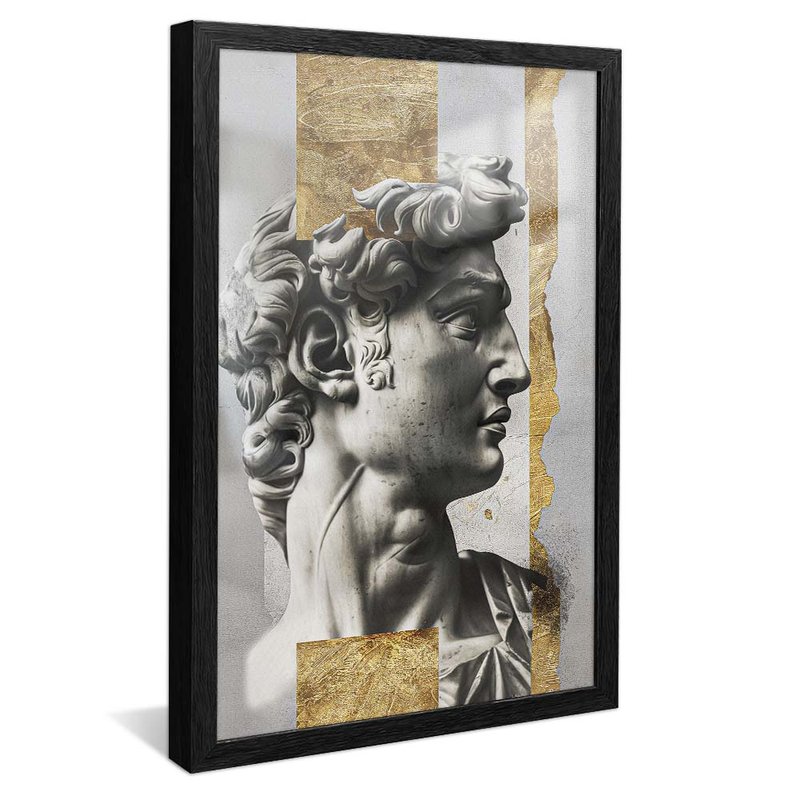 quadro david e ouro preto reflexo