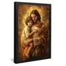 quadro jesus e jose preto