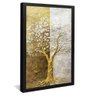 quadro arvore da prosperidade preto reflexo