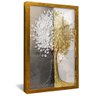 quadro plante riqueza dourado reflexo