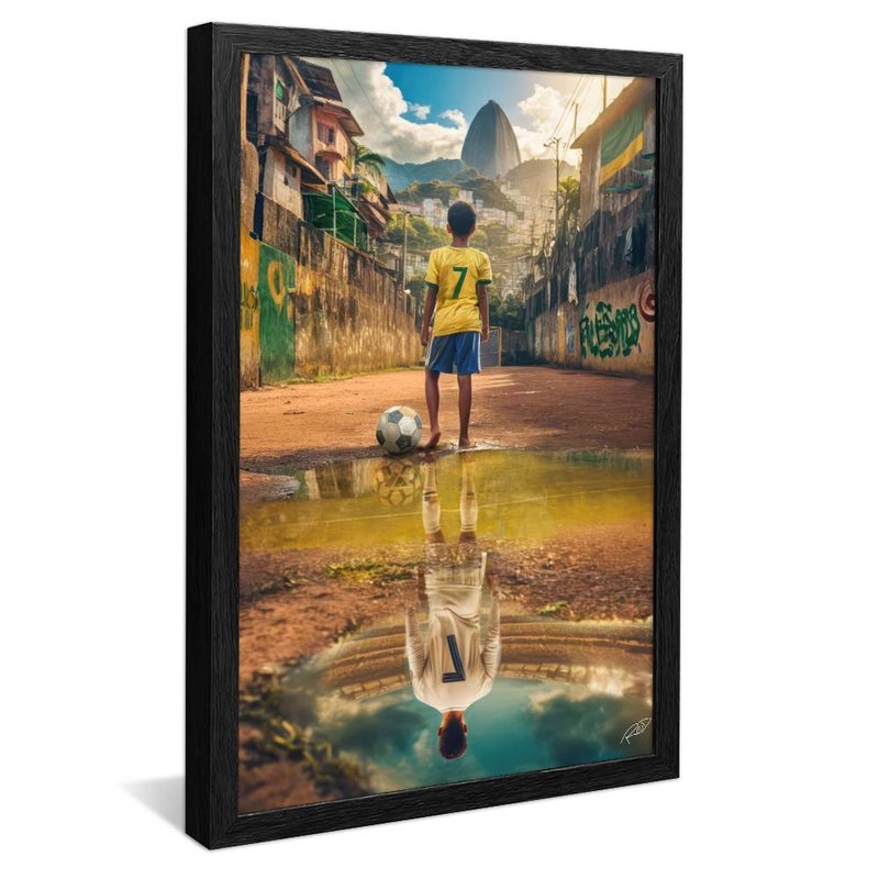 quadro da favela ao sucesso preto