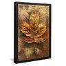 quadro maple leaf preto