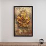 2 quadro maple leaf dourado