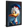 quadro donald o pato preto