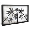 quadro miami vibe preto reflexo